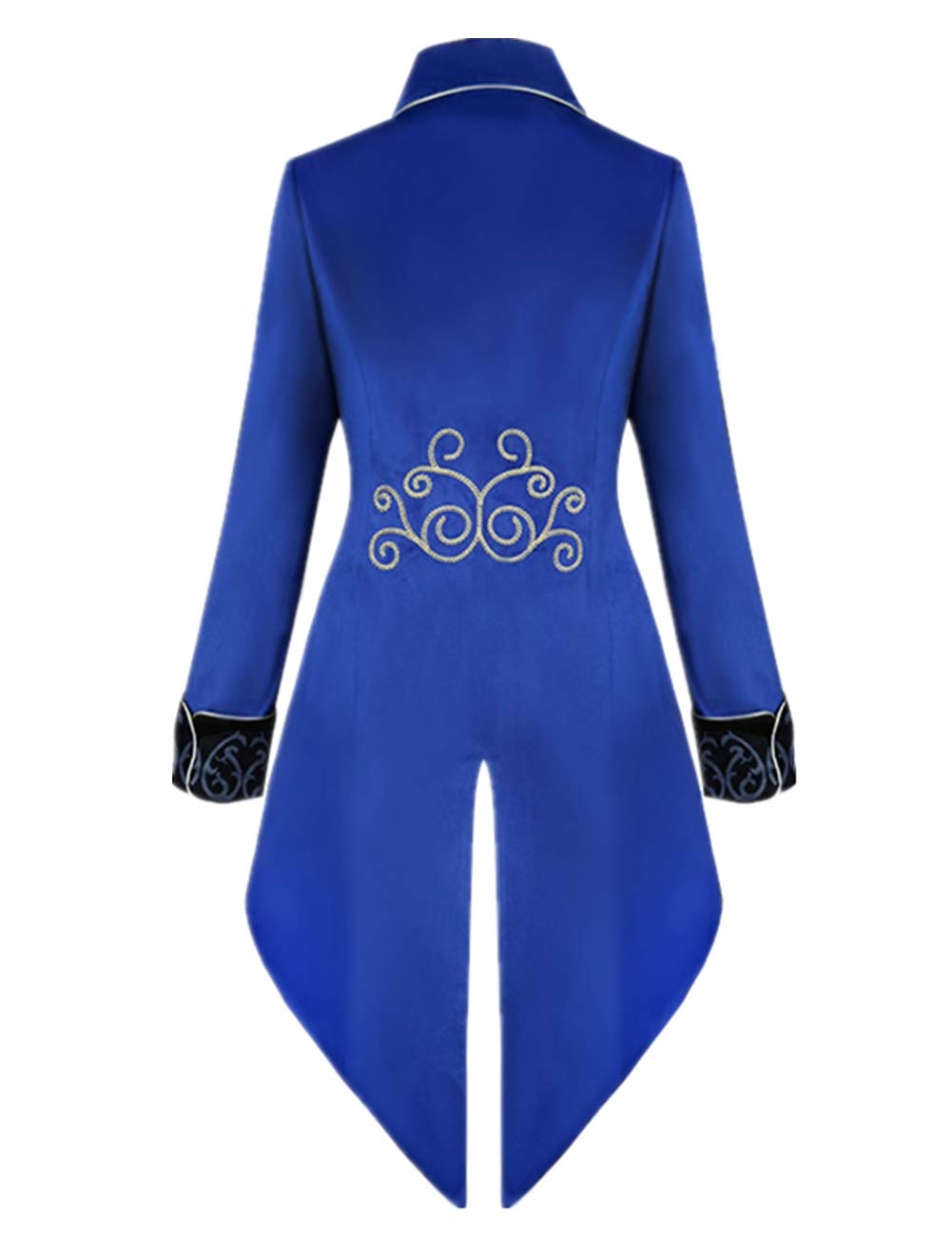 Apocrypha Mens Medieval Steampunk Tailcoat Jacket Vampire Costume
