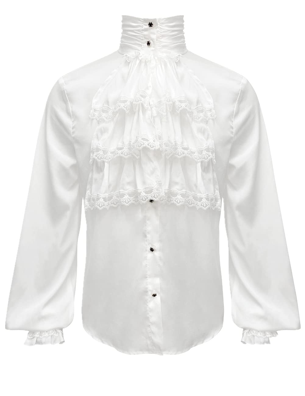 Apocrypha Mens Pirate Shirt Renaissance Victorian Gothic Costume