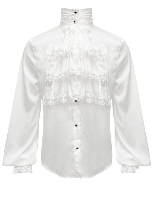 Apocrypha Mens Pirate Shirt Renaissance Victorian Gothic Costume