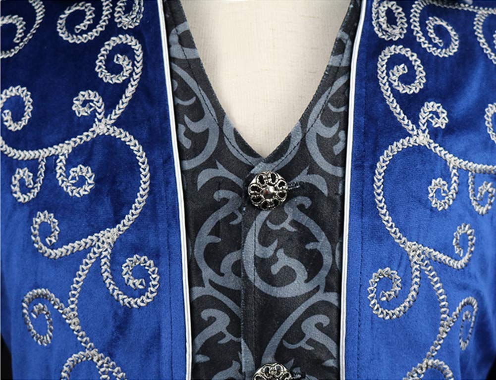 Apocrypha Mens Medieval Steampunk Tailcoat Jacket Vampire Costume