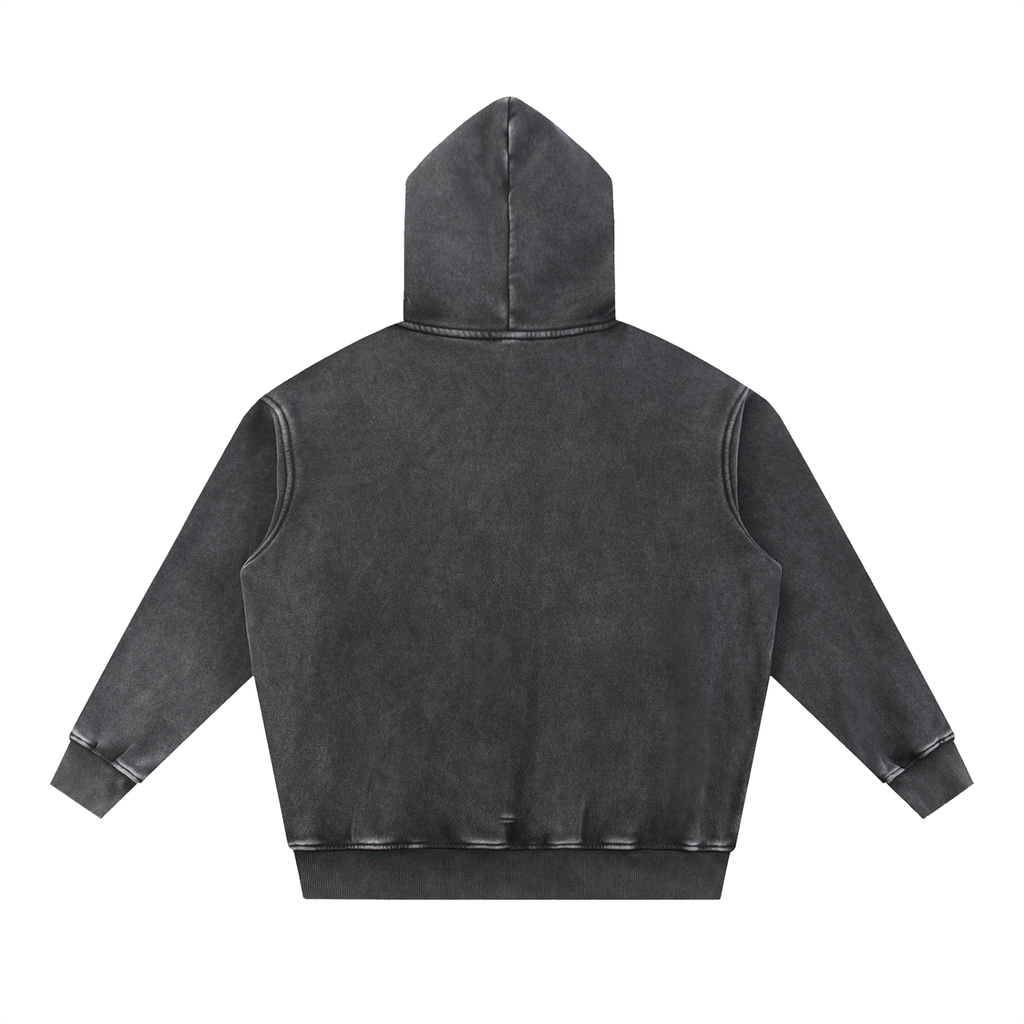 Gothic Fleece Oversize Hoodie